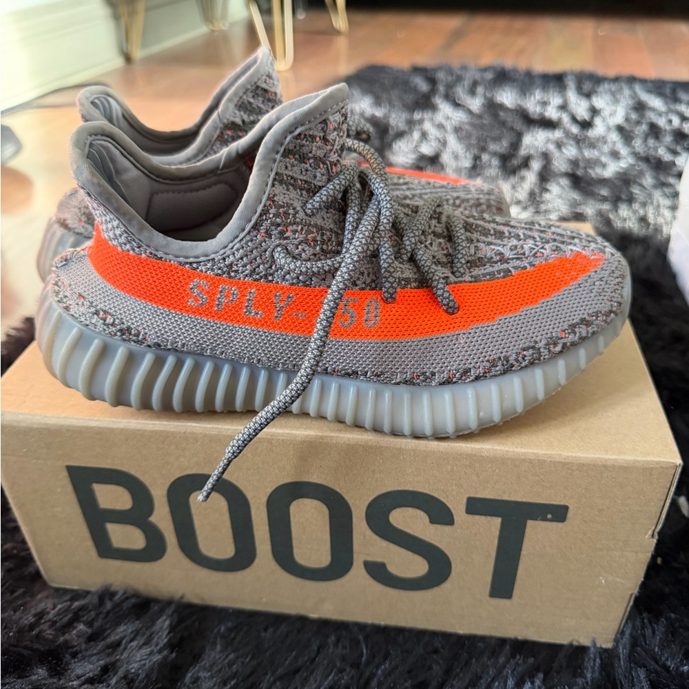 Adidas Kids Sneakers - Gray and Orange